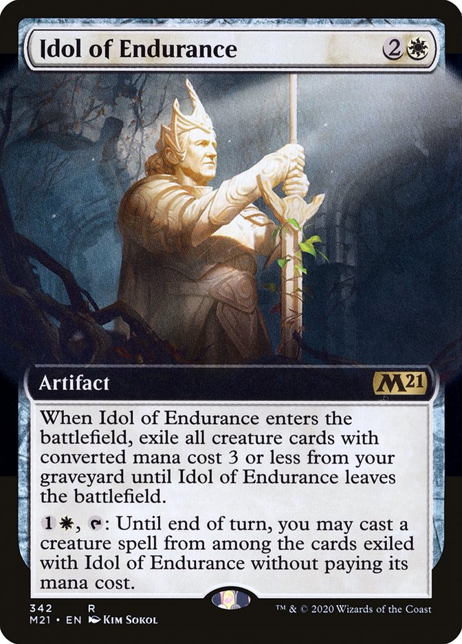 Idol of Endurance (Extended) [Core Set 2021] | Gamer Loot