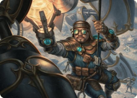 Powerstone Engineer Art Card [The Brothers' War Art Series] | Gamer Loot