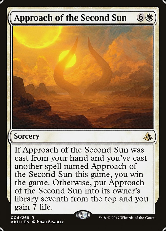 Approach of the Second Sun [Amonkhet] | Gamer Loot