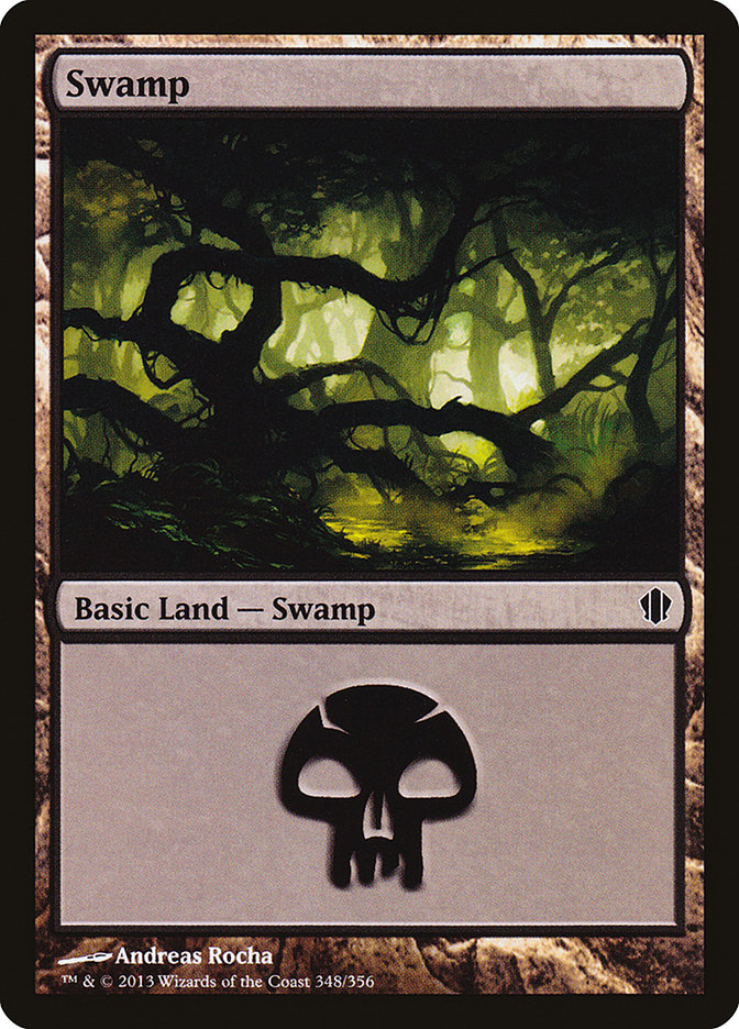 Swamp (348) [Commander 2013] | Gamer Loot