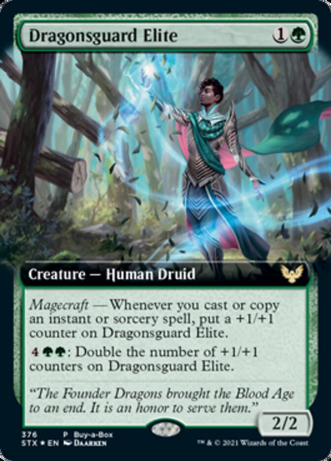 Dragonsguard Elite (Buy-A-Box) [Strixhaven: School of Mages Promos] | Gamer Loot