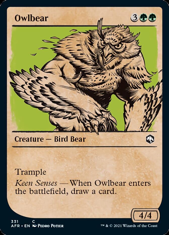 Owlbear (Showcase) [Dungeons & Dragons: Adventures in the Forgotten Realms] | Gamer Loot