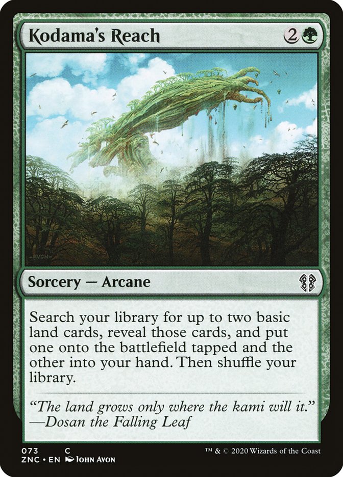 Kodama's Reach [Zendikar Rising Commander] | Gamer Loot