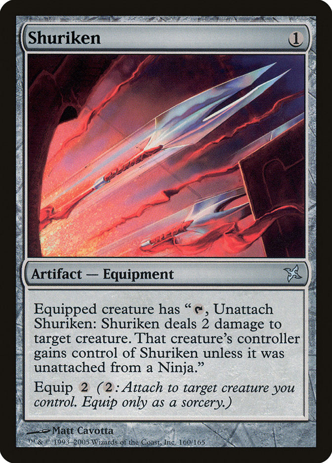 Shuriken [Betrayers of Kamigawa] | Gamer Loot