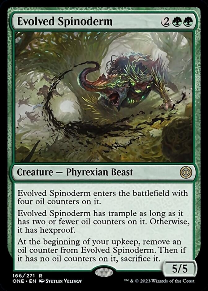 Evolved Spinoderm [Phyrexia: All Will Be One] | Gamer Loot