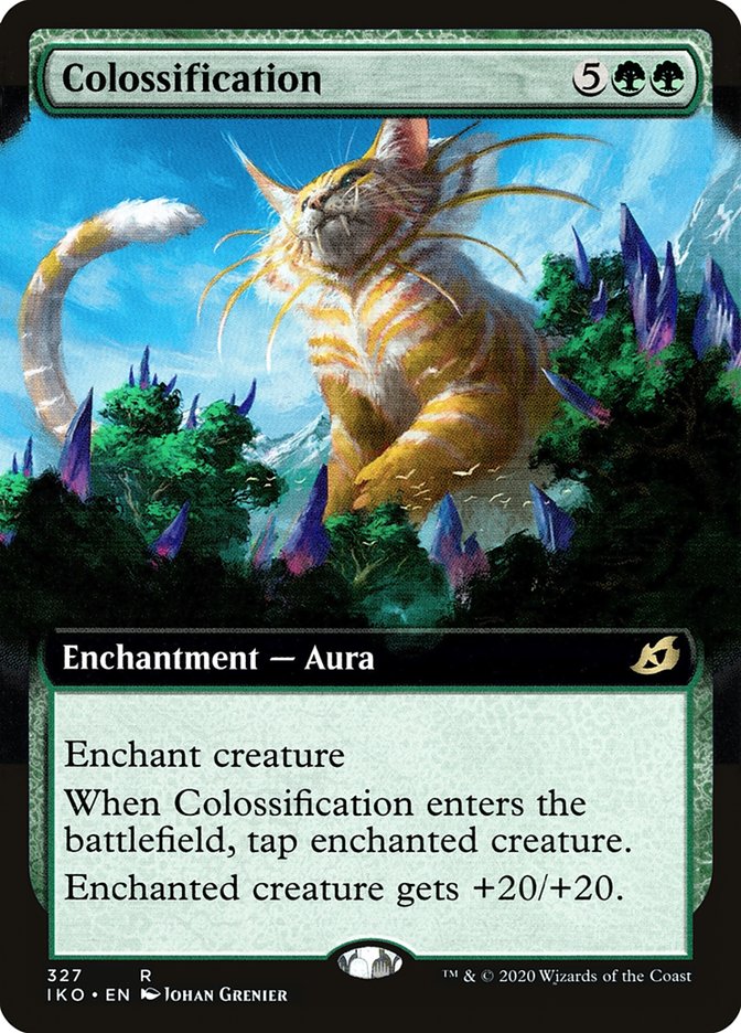 Colossification (Extended Art) [Ikoria: Lair of Behemoths] | Gamer Loot