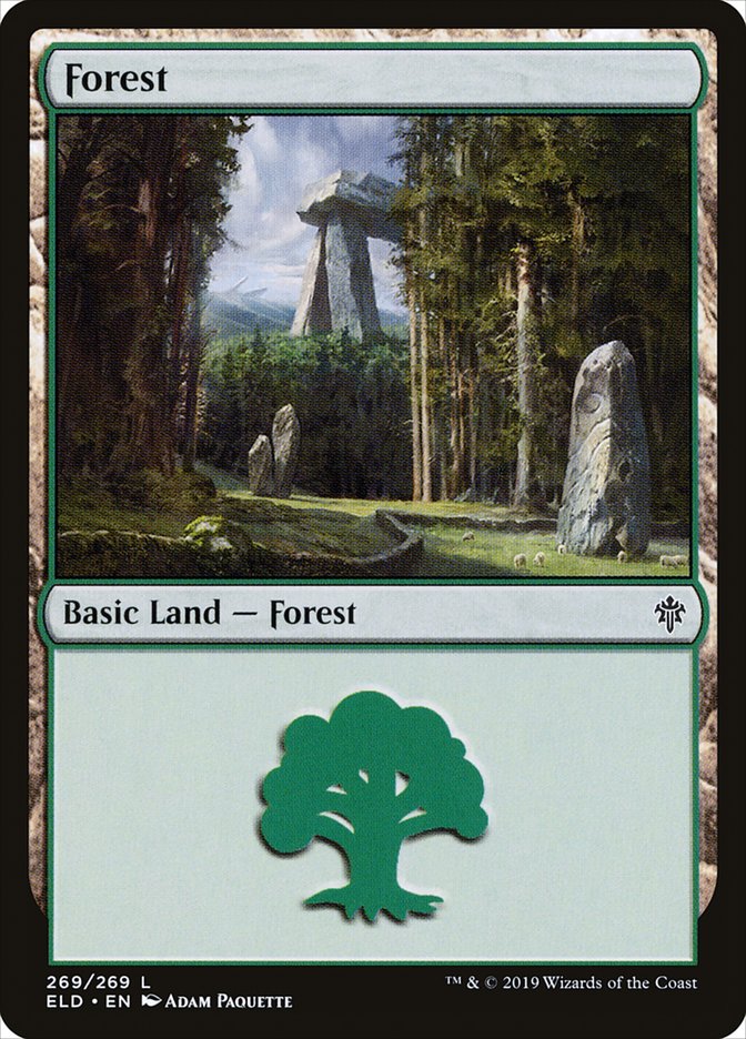 Forest (269) [Throne of Eldraine] | Gamer Loot