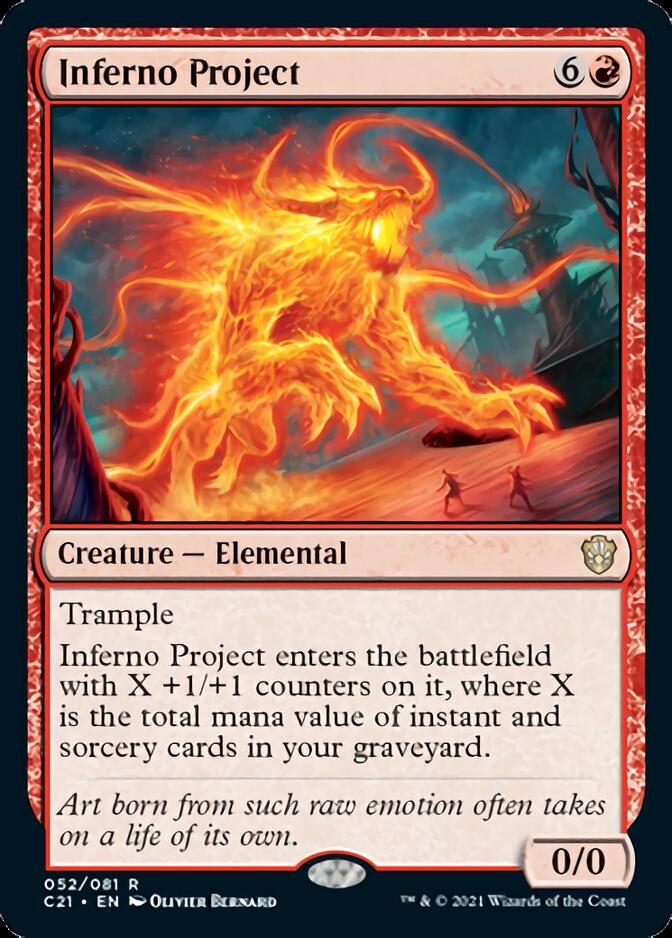 Inferno Project [Commander 2021] | Gamer Loot