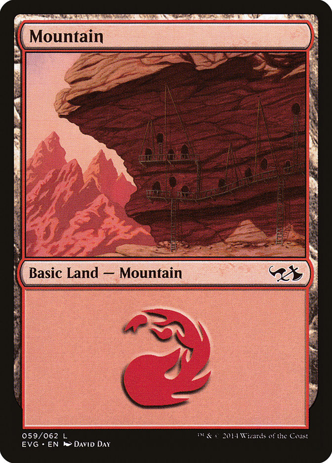 Mountain (59) (Elves vs. Goblins) [Duel Decks Anthology] | Gamer Loot