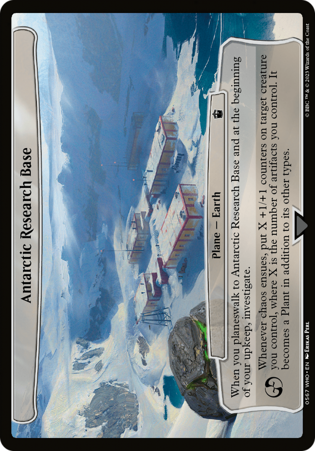 Antarctic Research Base [Planechase] | Gamer Loot