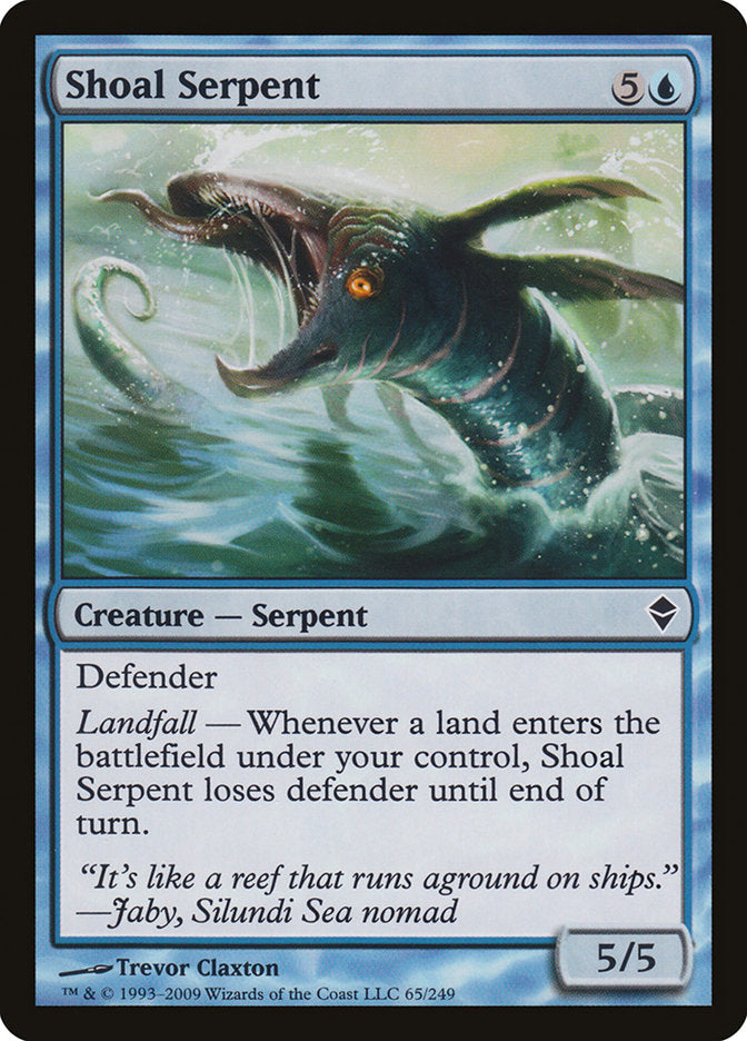 Shoal Serpent [Zendikar] | Gamer Loot