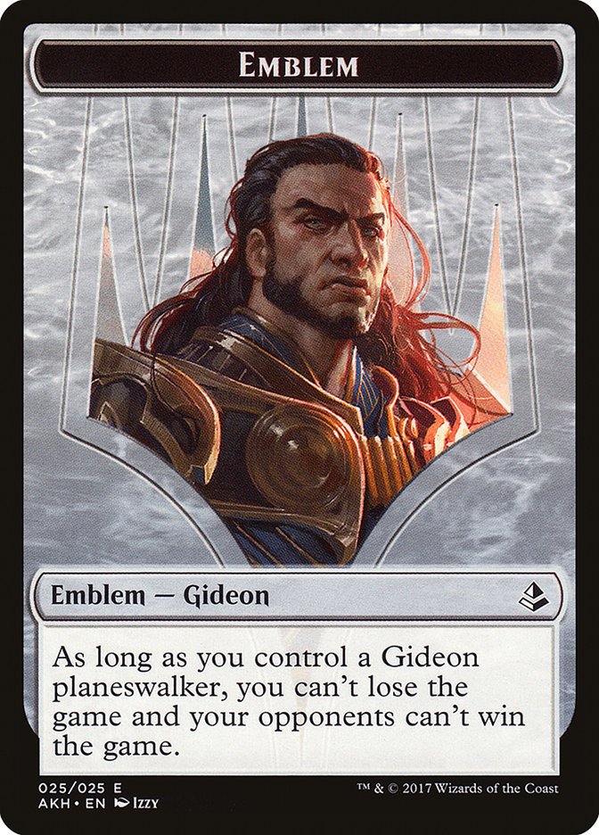 Gideon of the Trials Emblem [Amonkhet Tokens] | Gamer Loot