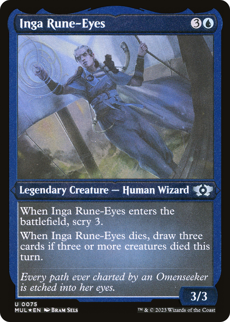 Inga Rune-Eyes (Foil Etched) [Multiverse Legends] | Gamer Loot