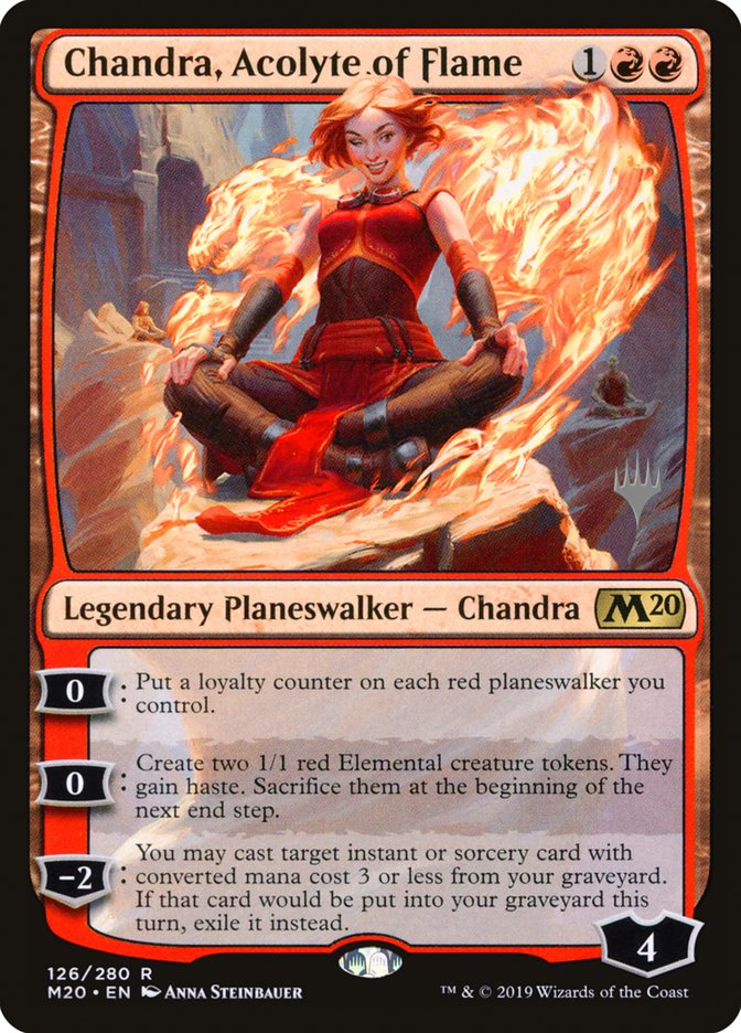 Chandra, Acolyte of Flame (Promo Pack) [Core Set 2020 Promos] | Gamer Loot