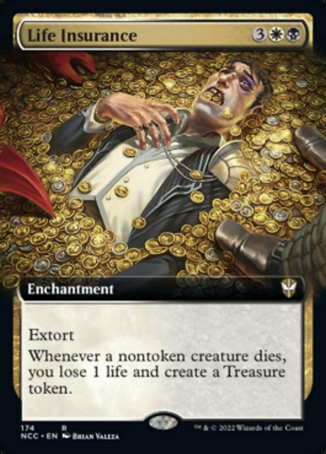 Life Insurance (Extended Art) [Streets of New Capenna Commander] | Gamer Loot