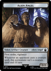 Alien Angel // Mutant Double-Sided Token [Doctor Who Tokens] | Gamer Loot