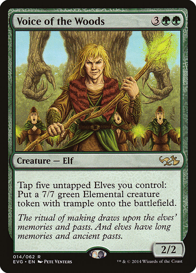 Voice of the Woods (Elves vs. Goblins) [Duel Decks Anthology] | Gamer Loot