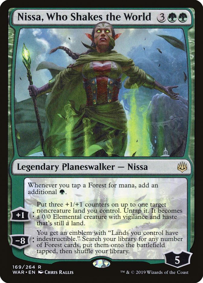 Nissa, Who Shakes the World [War of the Spark] | Gamer Loot