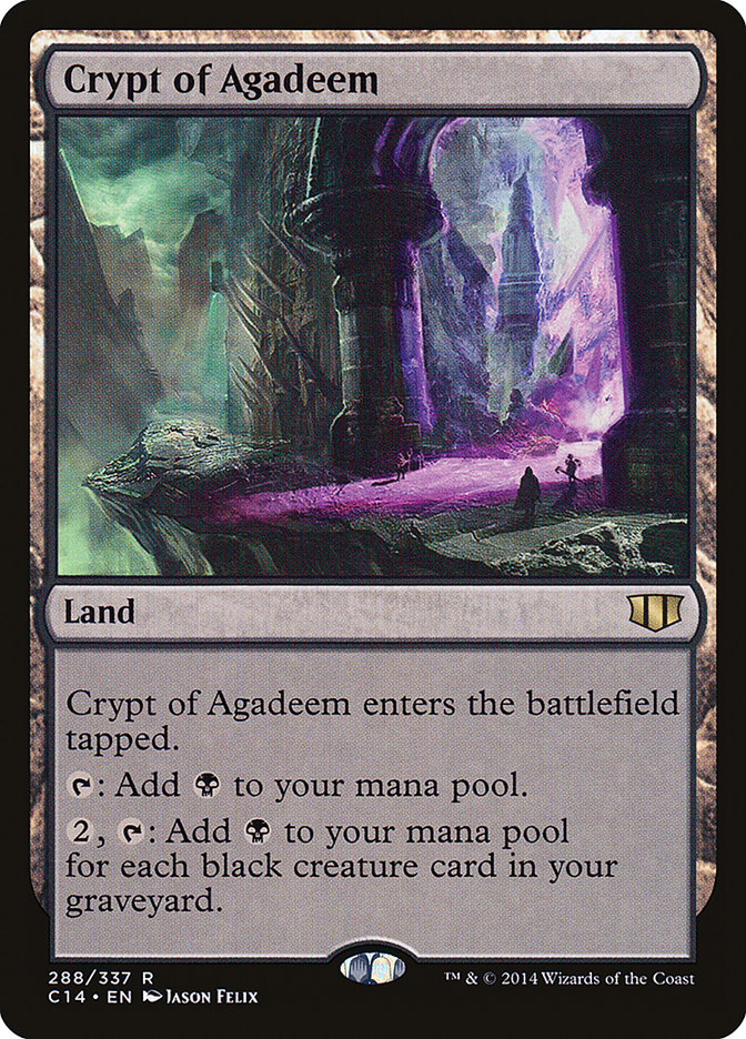 Crypt of Agadeem [Commander 2014] | Gamer Loot