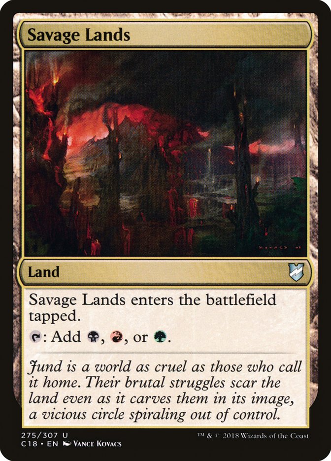 Savage Lands [Commander 2018] | Gamer Loot