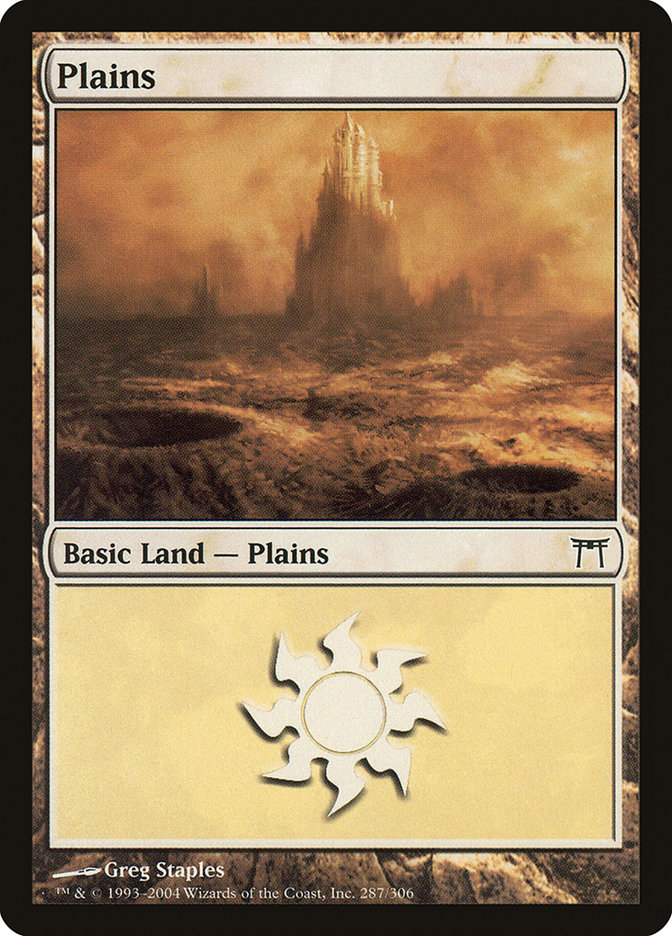 Plains (287) [Champions of Kamigawa] | Gamer Loot