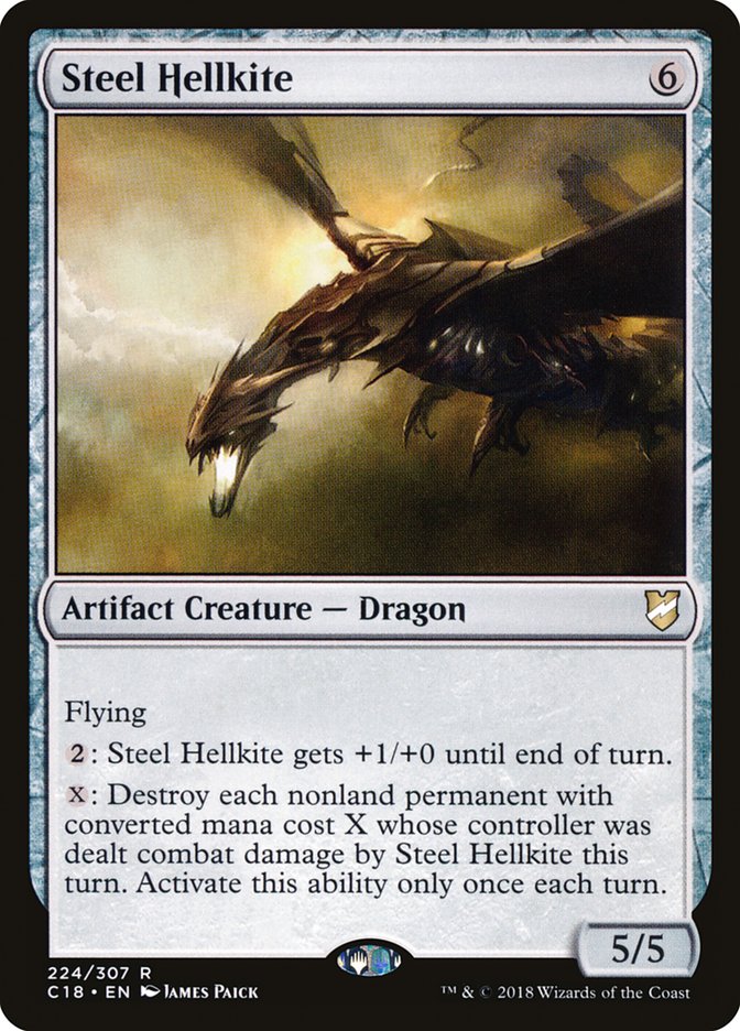 Steel Hellkite [Commander 2018] | Gamer Loot