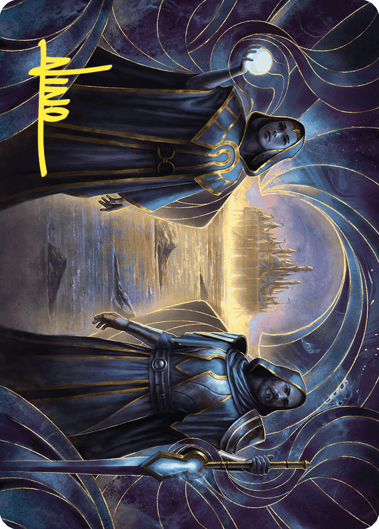 Court of Vantress Art Card (Gold-Stamped Signature) [Wilds of Eldraine Art Series] | Gamer Loot