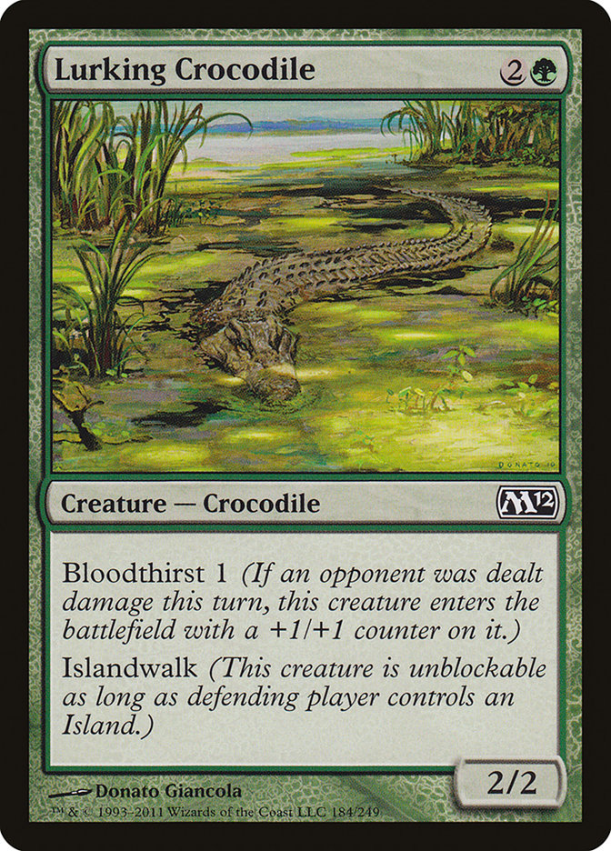 Lurking Crocodile [Magic 2012] | Gamer Loot