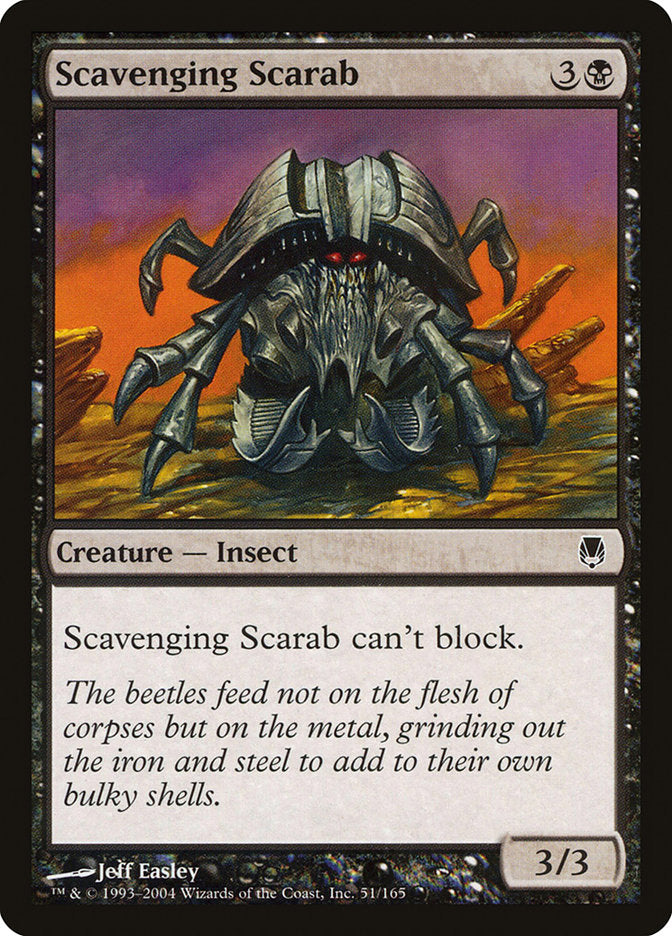 Scavenging Scarab [Darksteel] | Gamer Loot