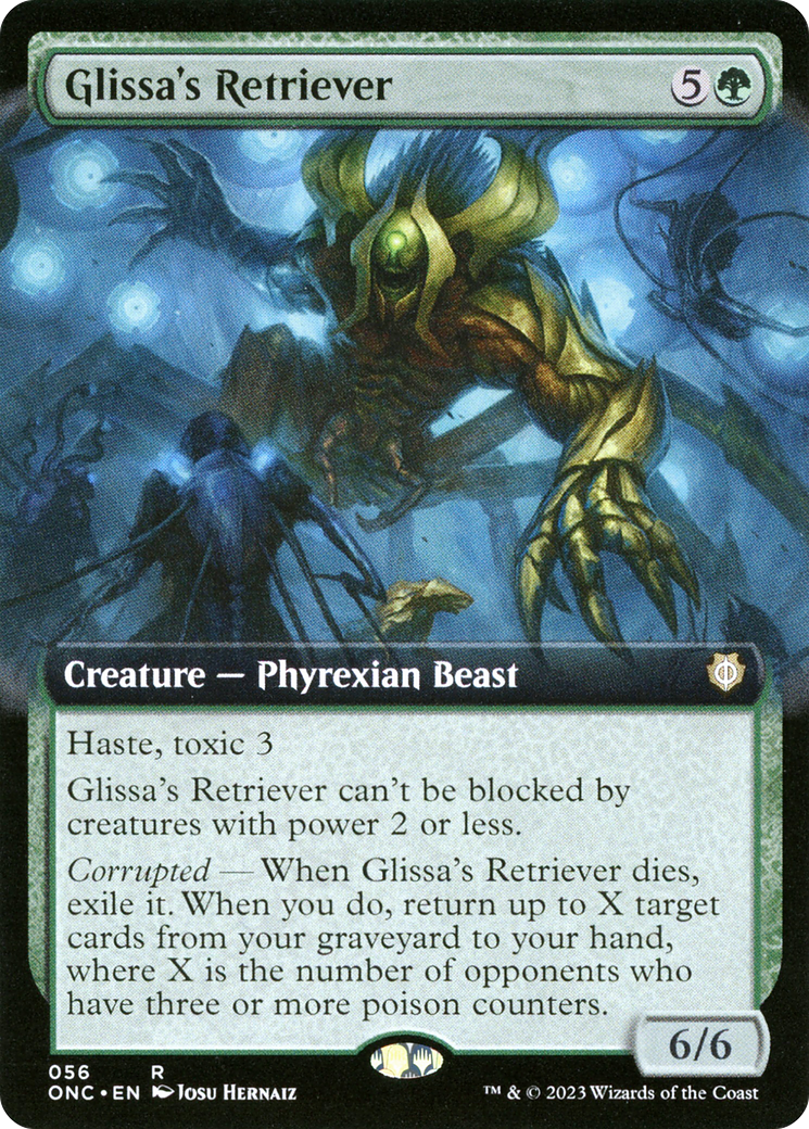 Glissa's Retriever (Extended Art) [Phyrexia: All Will Be One Commander] | Gamer Loot