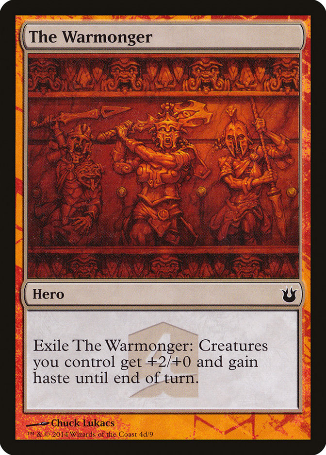 The Warmonger [Born of the Gods Hero's Path] | Gamer Loot