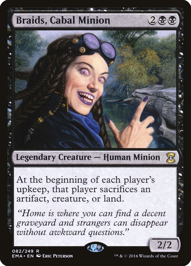 Braids, Cabal Minion [Eternal Masters] | Gamer Loot