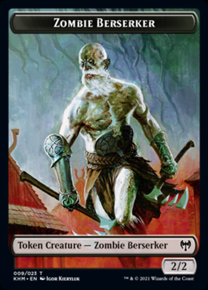 Zombie Berserker [Kaldheim Tokens] | Gamer Loot