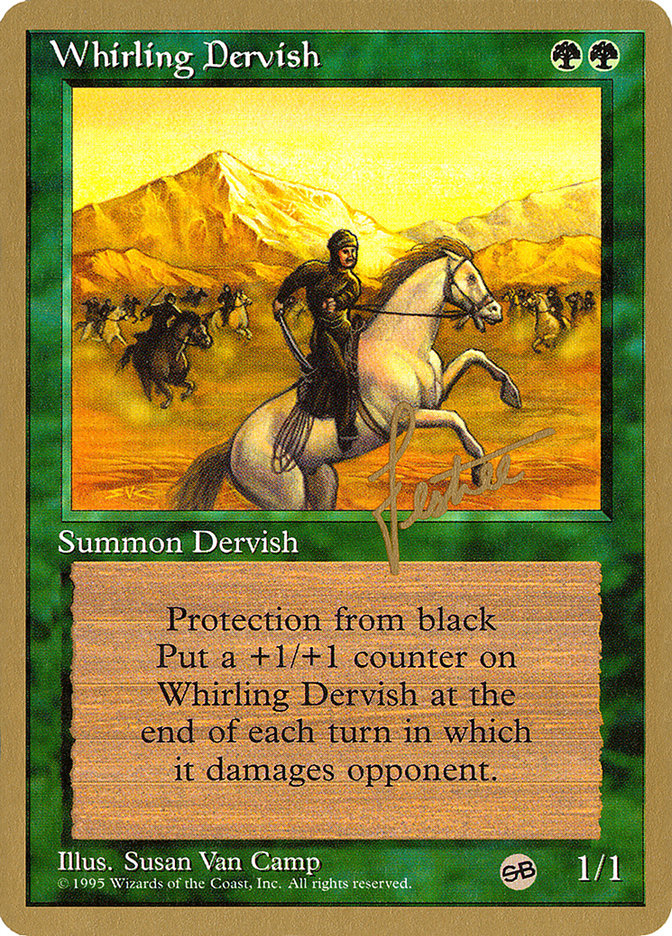 Whirling Dervish (Bertrand Lestree) (SB) [Pro Tour Collector Set] | Gamer Loot