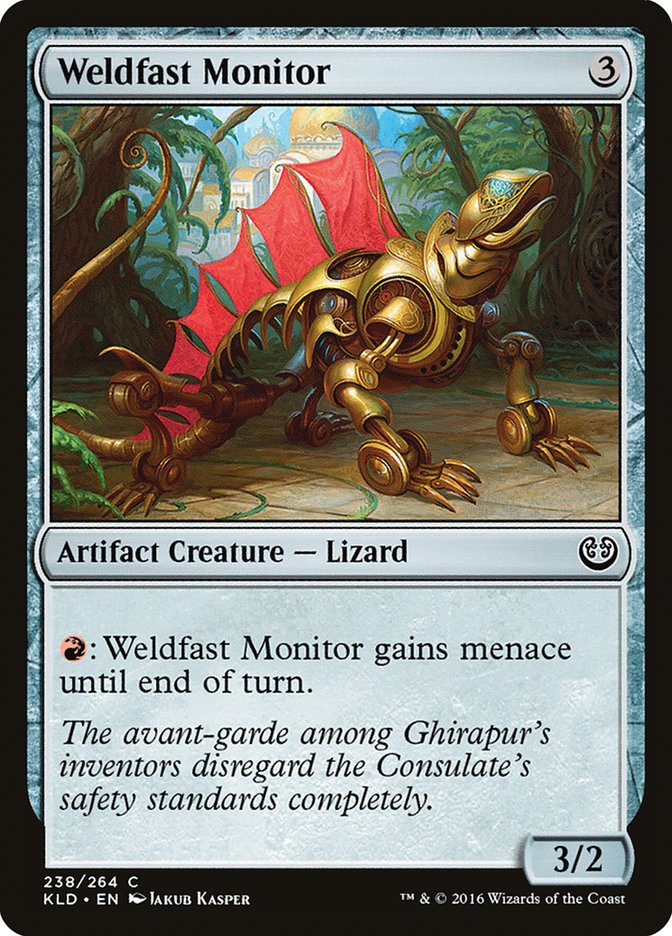 Weldfast Monitor [Kaladesh] | Gamer Loot