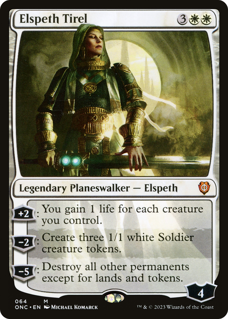 Elspeth Tirel [Phyrexia: All Will Be One Commander] | Gamer Loot