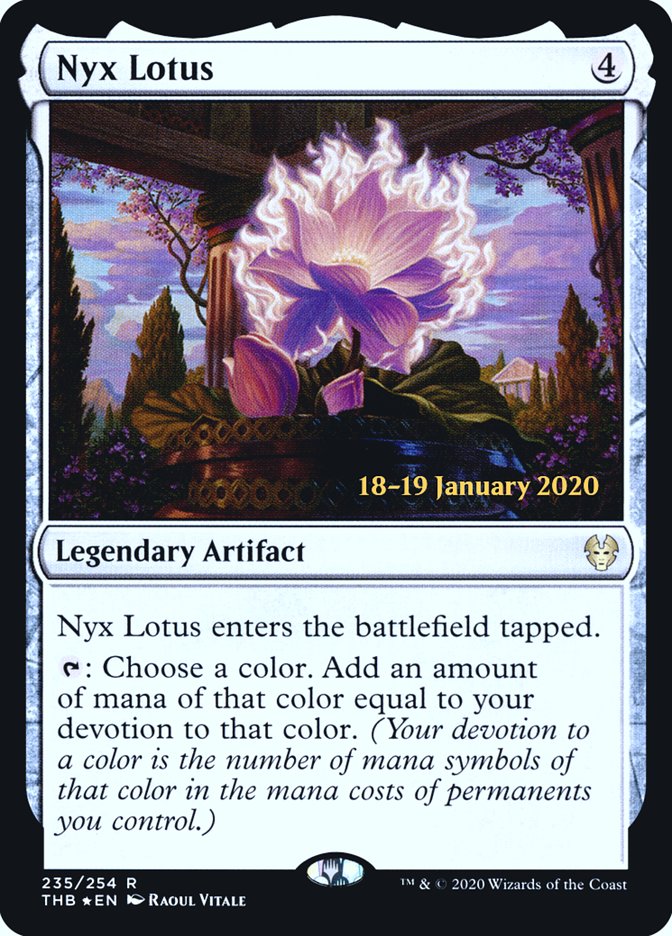 Nyx Lotus [Theros Beyond Death Prerelease Promos] | Gamer Loot