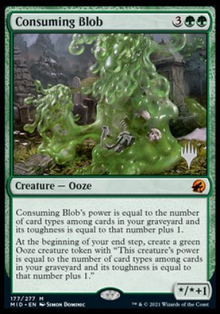 Consuming Blob (Promo Pack) [Innistrad: Midnight Hunt Promos] | Gamer Loot