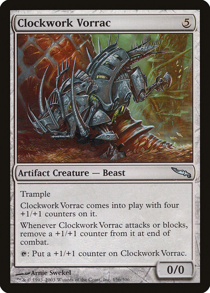 Clockwork Vorrac [Mirrodin] | Gamer Loot