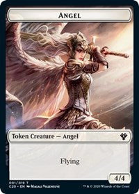 Angel // Elemental (010) Double-sided Token [Commander 2020 Tokens] | Gamer Loot