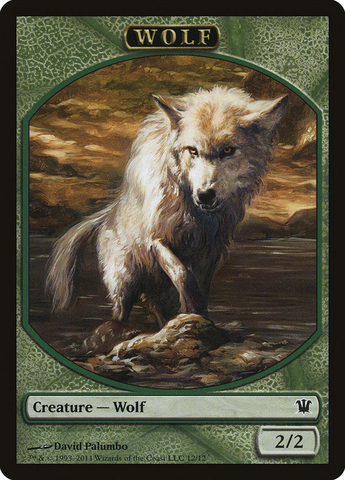 Wolf (12/12) [Innistrad Tokens] | Gamer Loot