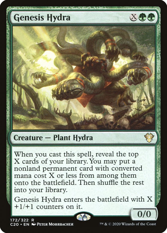 Genesis Hydra [Commander 2020] | Gamer Loot