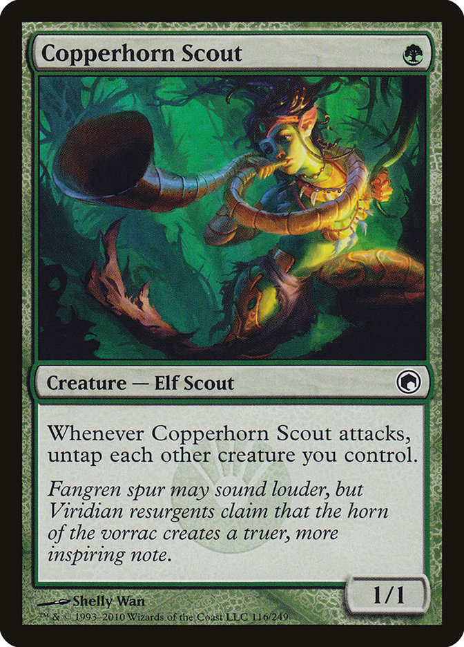 Copperhorn Scout [Scars of Mirrodin] | Gamer Loot