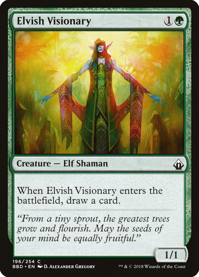 Elvish Visionary [Battlebond] | Gamer Loot