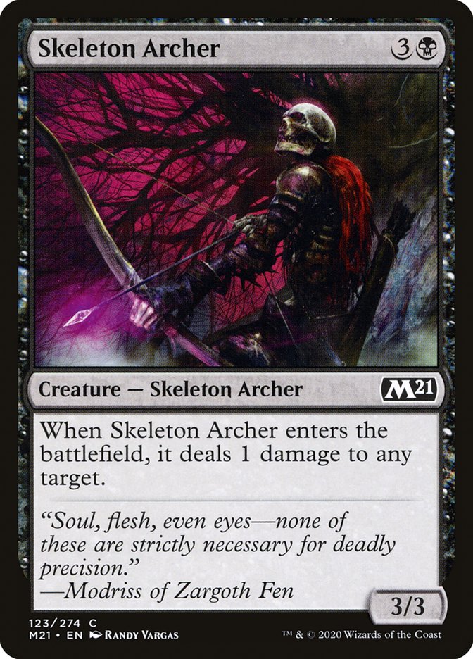 Skeleton Archer [Core Set 2021] | Gamer Loot