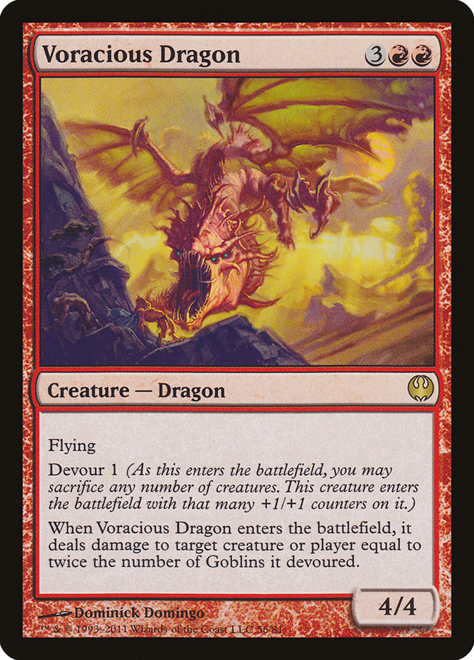 Voracious Dragon [Duel Decks: Knights vs. Dragons] | Gamer Loot