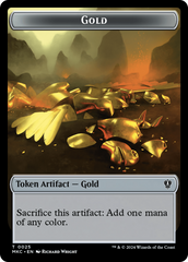 Gold // The Monarch Double-Sided Token [Murders at Karlov Manor Commander Tokens] | Gamer Loot