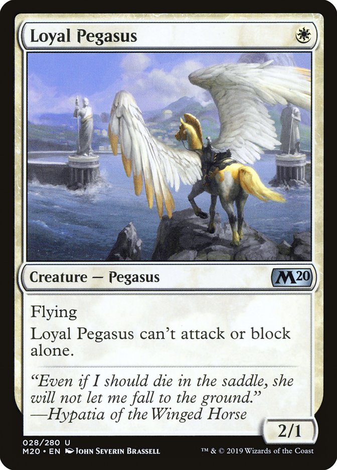 Loyal Pegasus [Core Set 2020] | Gamer Loot