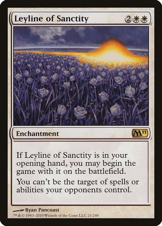 Leyline of Sanctity [Magic 2011] | Gamer Loot