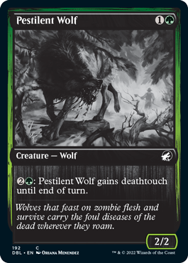 Pestilent Wolf [Innistrad: Double Feature] | Gamer Loot